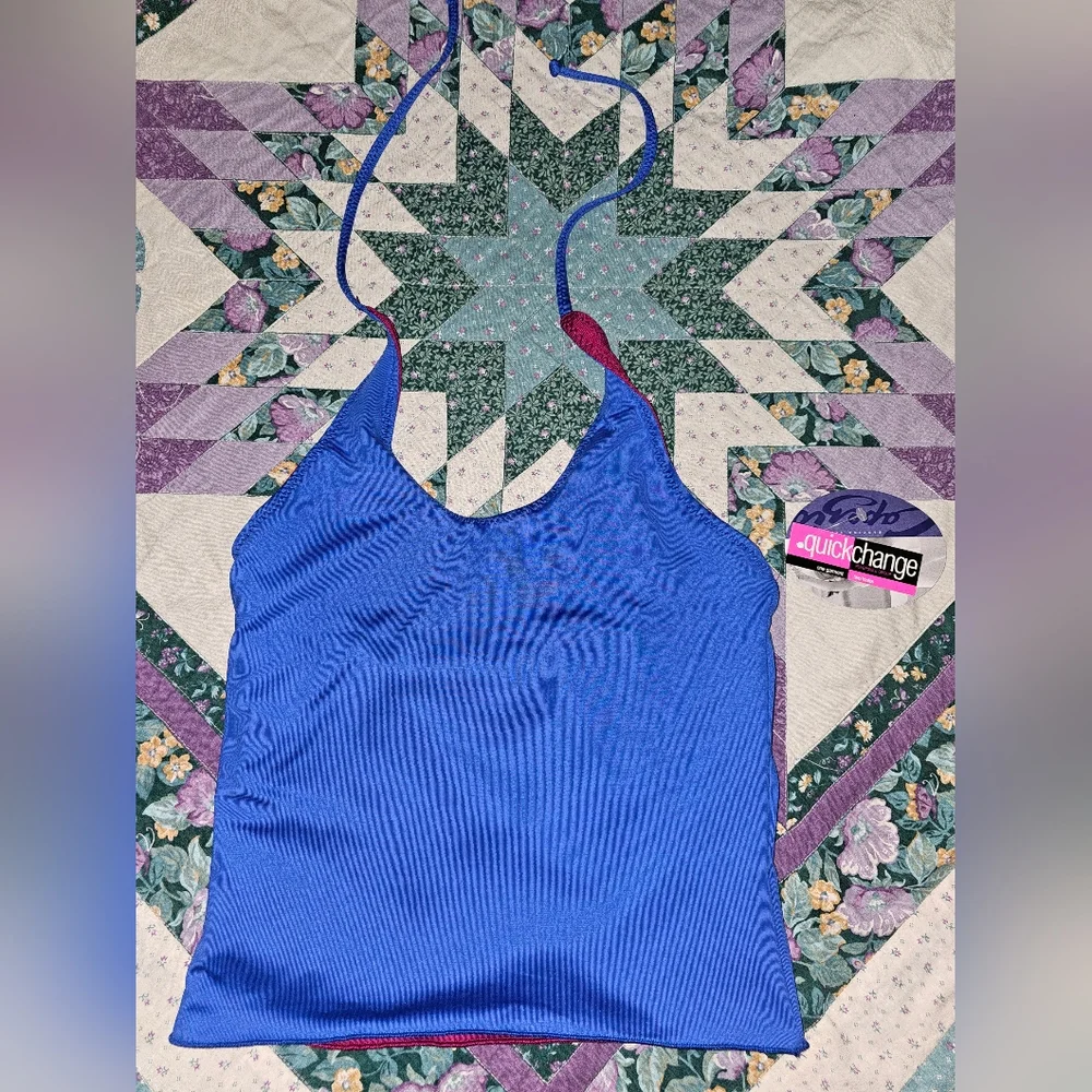 NWT Capezio Reversible Halter Top Size Large